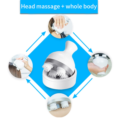 Automatische Handbediende Trillende Scalp Massager die Elektrisch Silicone Hoofdmassager kneden