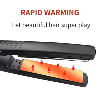 ROHS verklaarde PTC Heater Ceramic Hair Straightener 1,25 Duim Vlak Ijzer