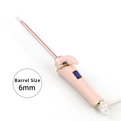 Elektrische Haarkrulspeld 6mm de Grootte Roze Mini Hair Curler Easy van /9mm /13mm /25mm om het Ijzer van de Haarkrulspeld te behandelen