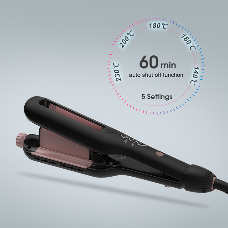 Wand Tong Crimper Tools Hair Curler Verstelbare Golfhoogte Hot Waver Krultang Keramiek